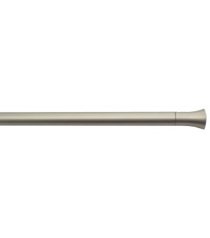 1 Tringle Pommeau long nickel givré 70-110cm D10