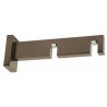 Support rectangle antic bronze 85-155mm D33X11,5