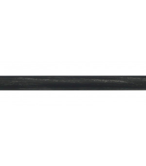 Barre Noir brossé argent 160-300cm D19