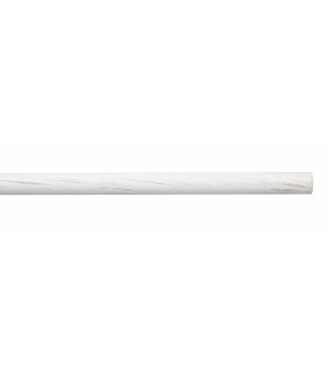 Barre blanc brossé doré 160-300cm D20
