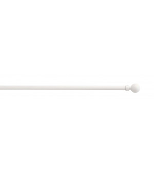 1 Tringle Boule  blanc mat 40-60cm D7
