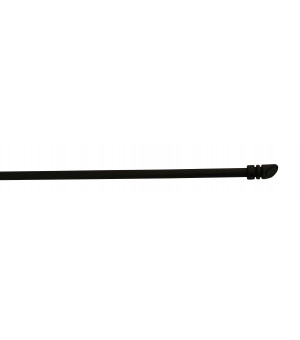 1 Tringle Cylindre noir mat 40-60cm D7