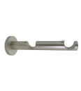 Support nickel givré double ouvert 80-160mmD28/28