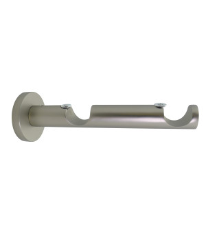 Support nickel givré double ouvert 80-160mmD28/28